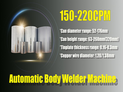 Mesin Welder Badan Kaleng Umum Untuk Mesin Pembuat Kaleng Makanan