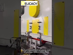 Jalur produksi penuh otomatis kecepatan tinggi untuk dasar kaleng persegi panjang 4L