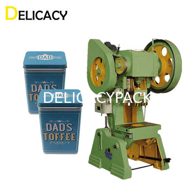 Kualitas  40cpm Automatic Tin Container Making Machine For Fancy Can Making pabrik