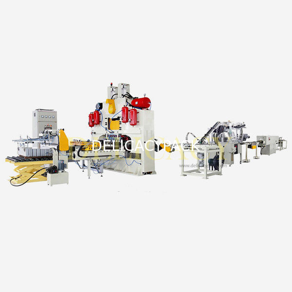 3 Phase 380V Easy Open End Machine Otomatis Untuk Pembuatan Tutup Ujung Kaleng