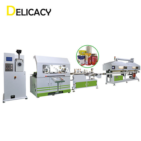 Lini Produksi Kaleng 75Kw 5L, Mesin Pembuat Kaleng Kimia Pelapis Bubuk