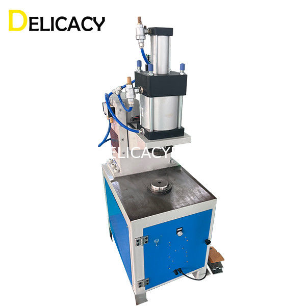 Mesin Produksi Kaleng Semi Otomatis Flanging Untuk Kaleng Bulat 99mm 127mm