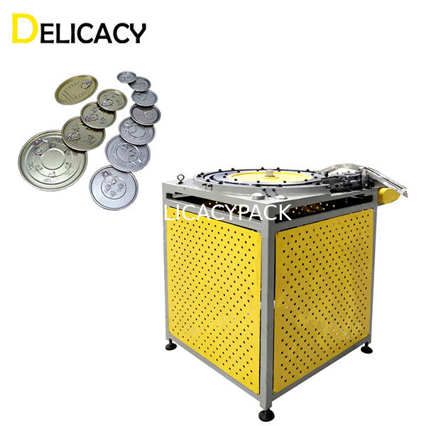 Line Curling Tin Can Mesin Produksi Untuk Kaleng Metal Can End Pembuatan 1500 Ends / Menit