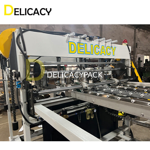 Otomatis Piring Besi Longitudinal Dan Transverse Shearing Machine Duplex Otomatis Gang Slitter untuk membuat kaleng