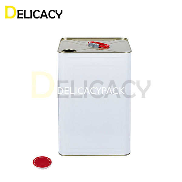 3 Fase Full Automatic Line Produksi Untuk 18L Square Tin Can Container Besi