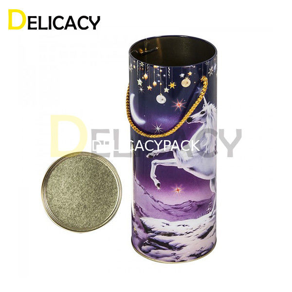 Efisien bisa penutupan Mesin jahitan Untuk hadiah Natal Tin Box Tin bisa membuat