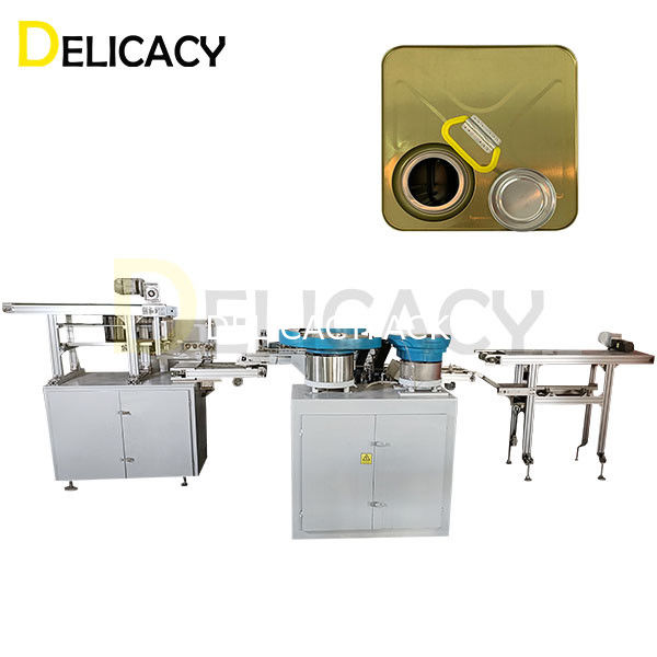 Teknologi Pengelasan Titik Presisi: Pengelasan Titik Handle Otomatis Untuk Sambungan Kuat Di Bagian Atas Kaleng persegi panjang