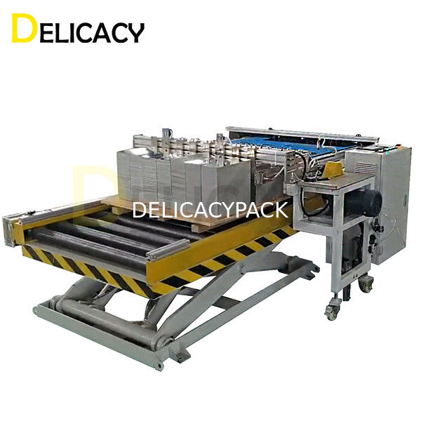 Automatic Body Blank Stacker Untuk Automatic Stacking of Body Blank yang keluar dari operasi kedua Duplex Slitter