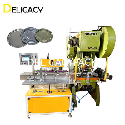 Automatic Strip Feeding Tin Can Manufacturing Machine Untuk Tutup Kaleng 125mm Bawah 99mm Bawah