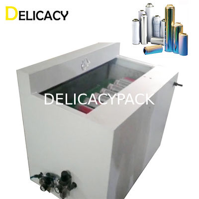 Penguji Air Kepala 8 Offline Untuk Kaleng Aerosol Kecepatan 20CPM