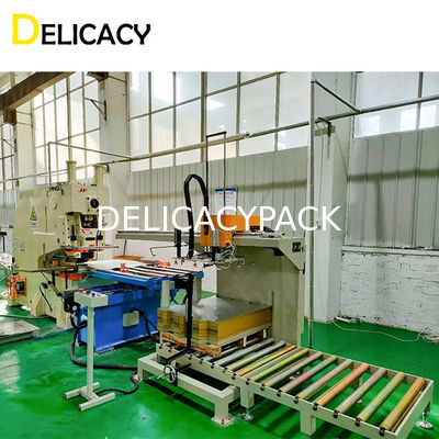 50Hz Can Lid Making Machine Manual Sheet Feeding System Untuk Operasi Punching Otomatis